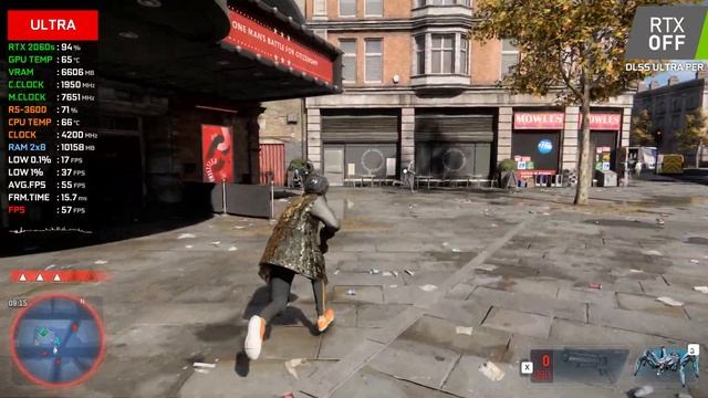 Watch Dogs: Legion 4K | RTX 2060 Super + Ryzen 5 3600 | Ultra Settings (RTX ON/OFF) + DLSS | 2160p смотреть онлайн