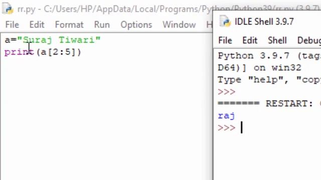 Slice Operator in Python@Computer & Excel Solution смотреть онлайн