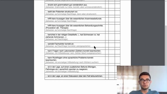 9. Критерии оценки Fachsprachprüfung, Часть 3: Разговор врача с врачом: , Approbation für Anfänger смотреть онлайн