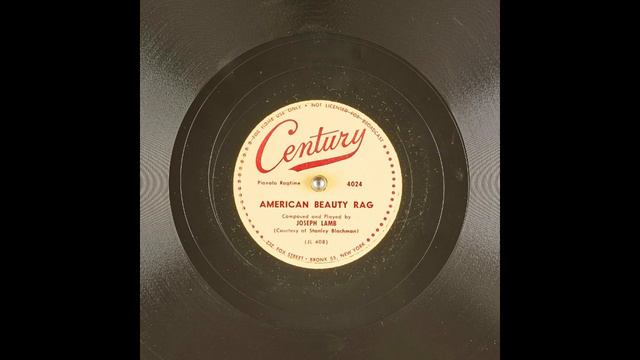 American Beauty (1913) by Joseph Lamb [Played by Stanley Blachman, 1948] смотреть онлайн