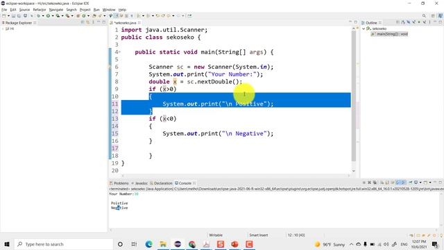 Lecture 25 Java | Conditional Statements [ If statement - Coding ] بالعربي смотреть онлайн