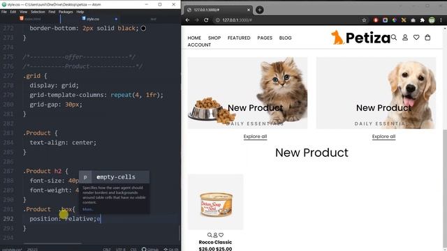 Responsive Ecommerce Website Using HTML CSS JAVASCRIPT (How To Make An e-commerce Website) смотреть онлайн