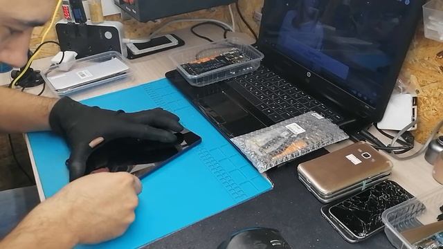 Разборка Huawei MatePad T8, COB2-L09 disassembly смотреть онлайн