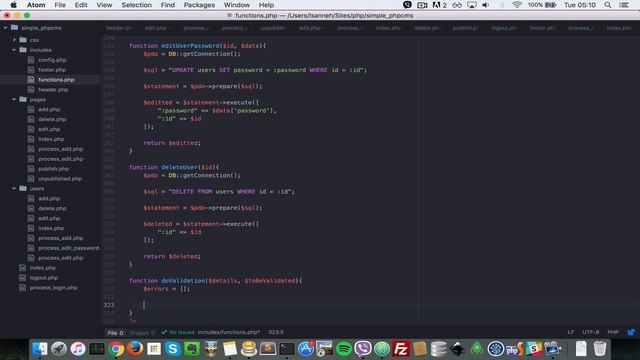 php mysql simple cms content management system tutorial - 25 Validate add and edit page form fields смотреть онлайн