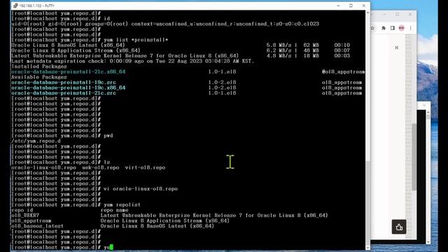 oracle database preinstall 패키지 설치 및 yum 리파지토리 смотреть онлайн