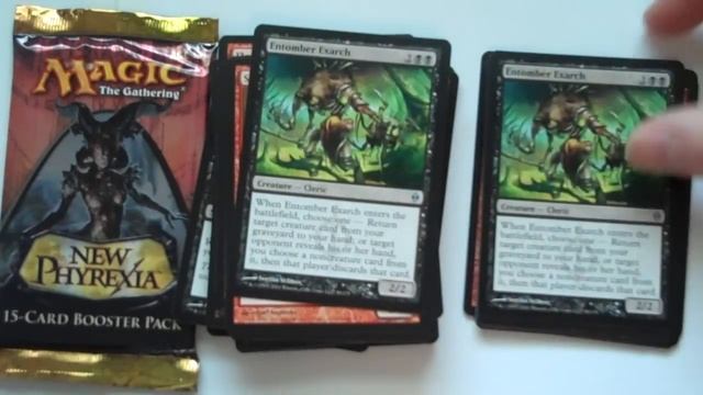 Magic The Gathering - New Phyrexia Intro Pack - Feast Of Flesh Unboxing смотреть онлайн