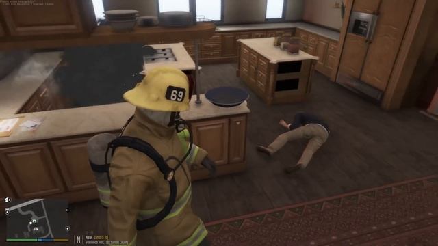 GTA 5 Firefighter Mod LAFD Task Force Responds To A Thanksgiving Day Fire смотреть онлайн