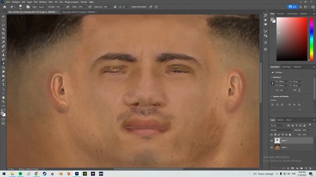 FIFA 22 FACEMAKING TIP - Create Perfect Front Image And Texture. By Maijna Facemaker