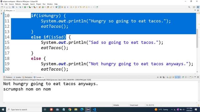 If / Else If / Else (Java Tutorial) смотреть онлайн