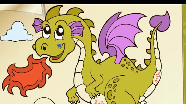 Раскрашиваем динозавра смотреть онлайн