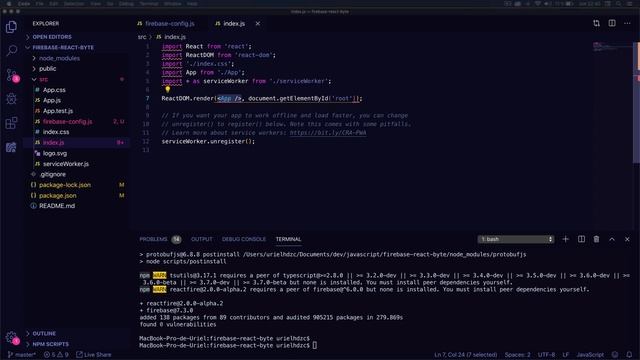 Cómo configurar Firebase en un proyecto de React - Tutorial смотреть онлайн