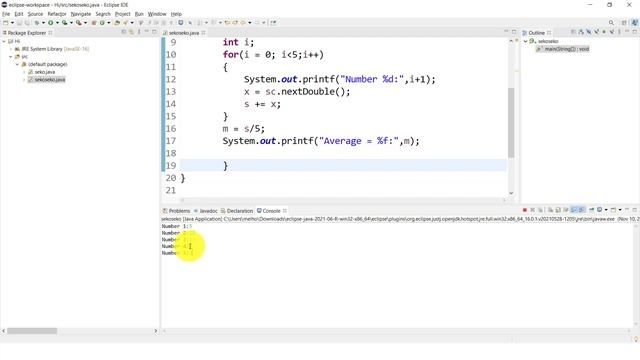 Lecture 45 Java | Loop [ For Loop - Average Number ] بالعربي смотреть онлайн