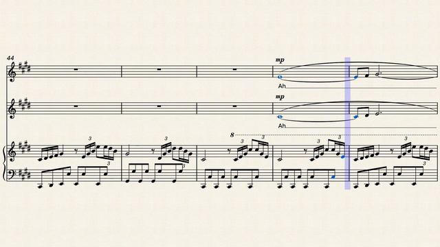 Gimme! Gimme! Gimme! (A Man After Midnight) – ABBA - SSA / SSSAA Choir смотреть онлайн