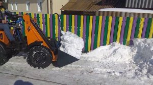 Самодельный мини погрузчик