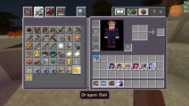 майнкрафт, но это обзор на анимэ мод (Rip anime craft addon V3 смотреть онлайн