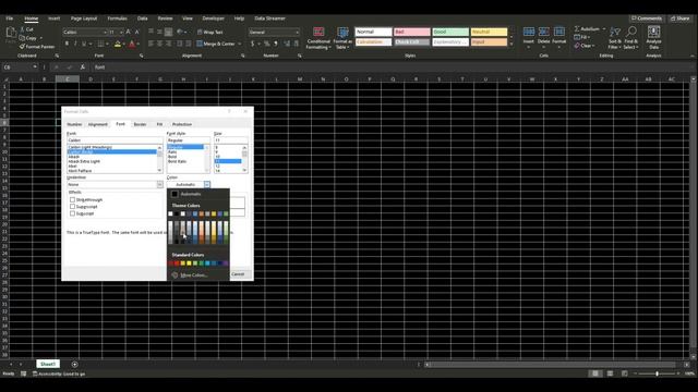Excel Dark Theme - that is easy to work with смотреть онлайн