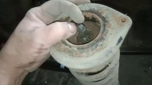 замена стоек на Passat б3 1988г