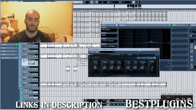 Blue Cat´s free plugin pack - Chorus, flanger, phaser, EQ, freq analyzer, gain смотреть онлайн