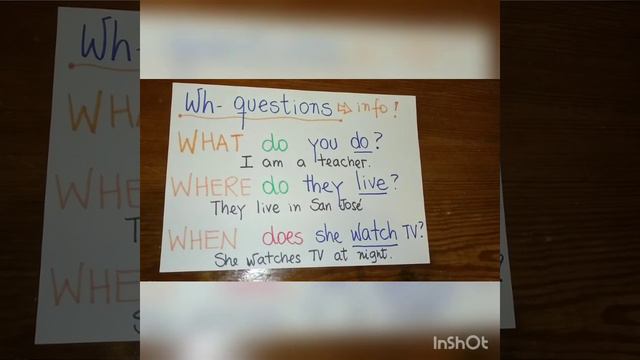 Present simple questions. смотреть онлайн