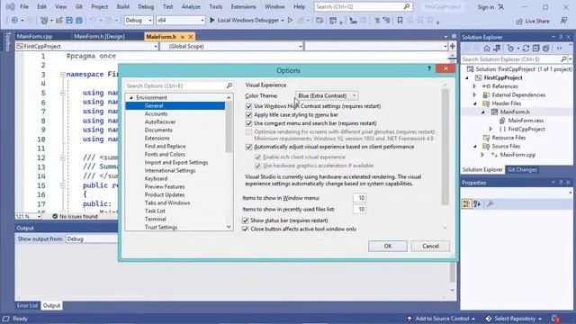Change the Theme of Microsoft Visual Studio 2022 смотреть онлайн