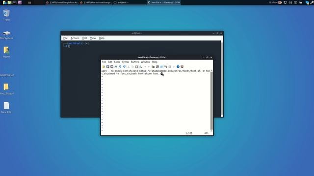 How to install Bangla font on Kali Linux 2020.4 смотреть онлайн