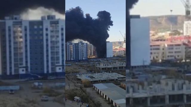 Пожар в Якутске горит многоэтажка смотреть онлайн