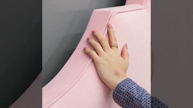 Кровать UNA PINK смотреть онлайн