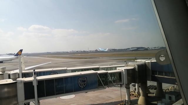 At Johannesburg Airport