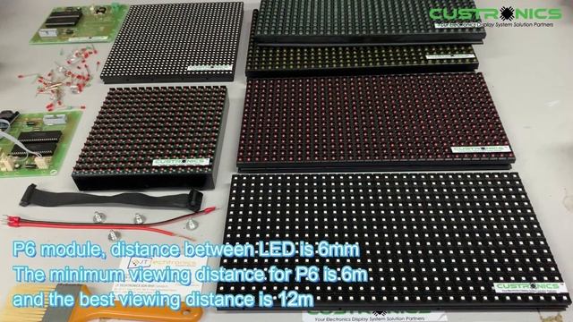 What is difference of DIP SMD P10 P6 RGB Single Colour LED Module Display | LED Display Malaysia смотреть онлайн