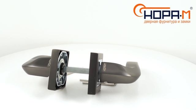 Ручка дверная на розетке 112 K Al; цвет – графит смотреть онлайн