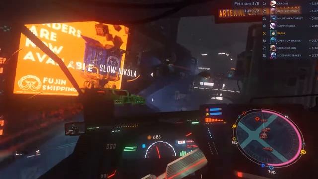 Cloudpunk - The Race, upgrading the HOVA - City of Ghosts DLC смотреть онлайн