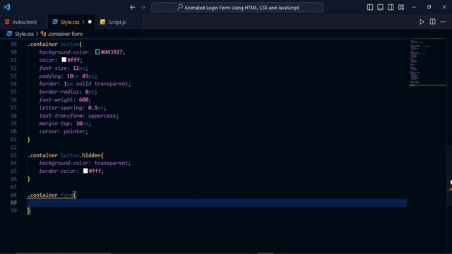 Creating an Animated Login/Sign Up Page with HTML, CSS, and JavaScript | Step-by-Step Tutorial смотреть онлайн