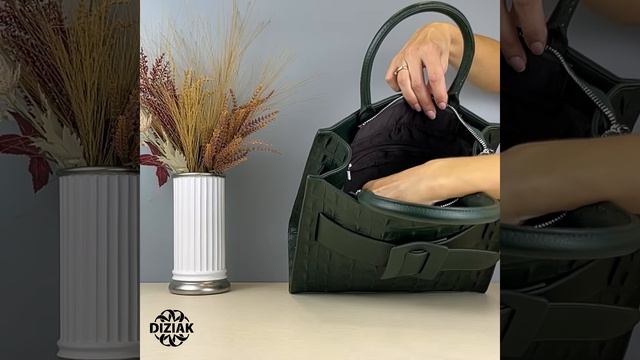 Кожаная сумка кросс-боди от Дизиак смотреть онлайн