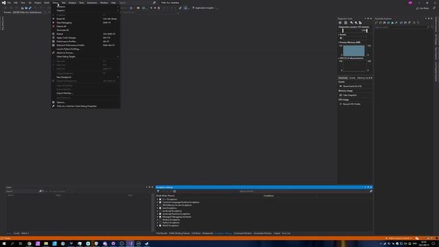 Break on ignored/handled exceptions | Visual Studio - Exception Settings смотреть онлайн