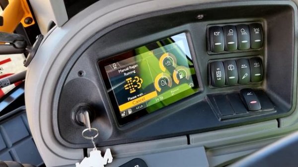 How to Operate Manual DPF Regeneration on a JCB 3CX / 2022 - tutorial (subtitles)