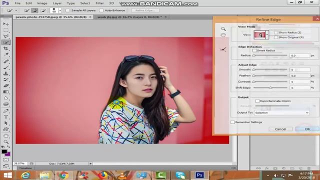 How To Make Wall Portrait Effect | Graffiti Effect | Hindi & Urdu | Photoshop Tutorial смотреть онлайн
