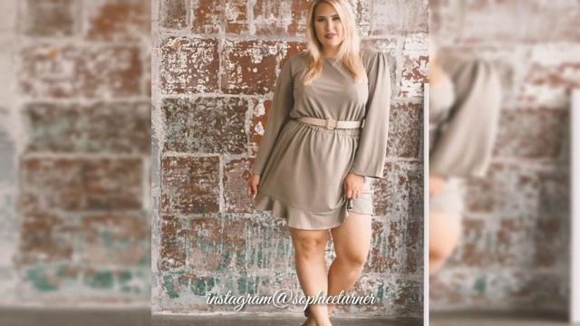 Sophie Turner British Curvy Plus Size Model Body Positive Influencer Internet Sensation смотреть онлайн