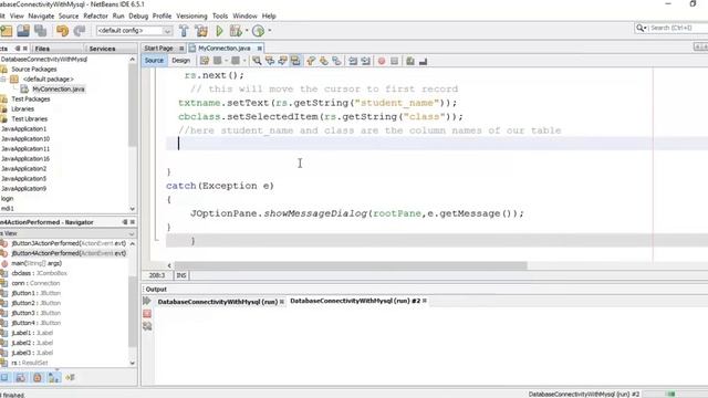 Search and Update record using netbeans to mysql смотреть онлайн