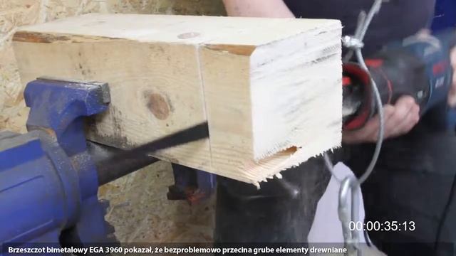 TEST BRZESZCZOTÓW DO PIŁ SZABLASTYCH FASTER TOOLS 3965 I EGA 3960 смотреть онлайн