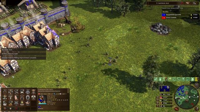 Age of Empires 3 Definitive Edition - FRANCE vs BRITISH смотреть онлайн