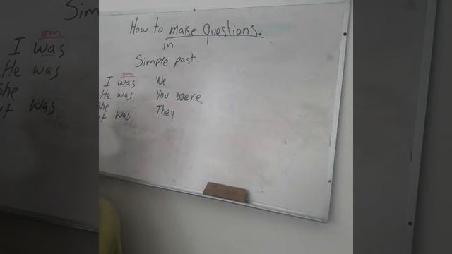 How to make questions -Simple past (was-were) смотреть онлайн