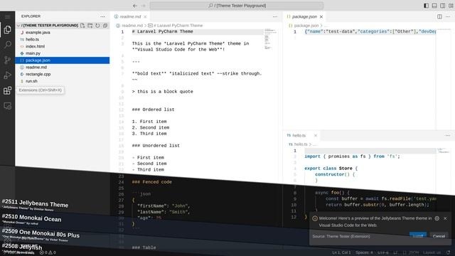 5000 VS Code themes set to a chill lo-fi beat (4K) смотреть онлайн