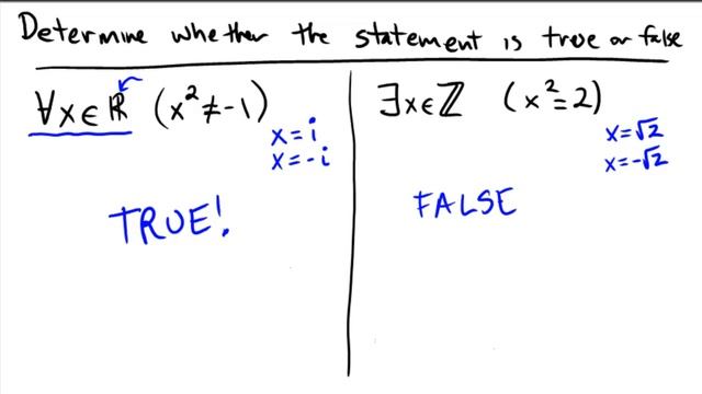 Finding the truth value of quantified statements смотреть онлайн