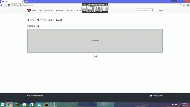 [Kohi Click Test]My CPS Test смотреть онлайн