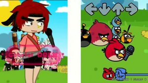 FNF vs Red •|• «Missing Eggs» Song •|• Gacha Club •|• Angry Birds Mod