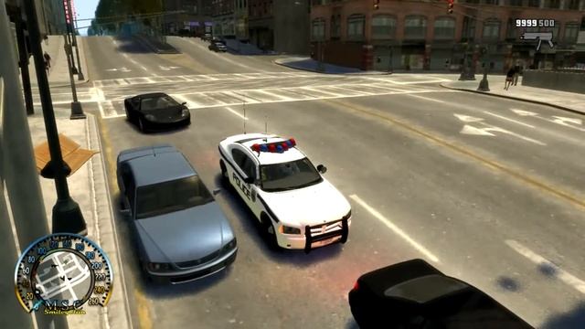 GTA 4 Dodge Charger FBI Police смотреть онлайн