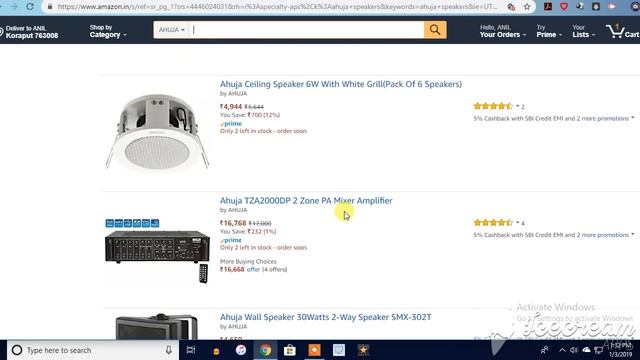 Buy Online Low price Ahuja Speakers /Mixer/Amplifiers & all Products смотреть онлайн