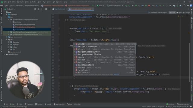 Animated Content in Jetpack Compose | Compose Animation | Hindi смотреть онлайн