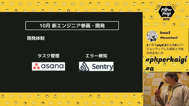 PHPerKaigi 2019: 3ヶ月でphp5.5から7.2にバージョンアップした現在と今… / kosa3 смотреть онлайн