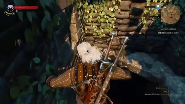 Witcher 3 secret entrance to the cave, glitch смотреть онлайн
